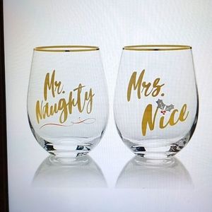 Mikasa wine glasses